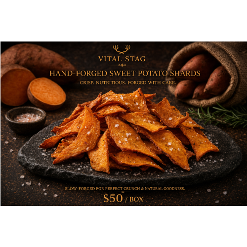 Hand-Forged Sweet Potato Shards