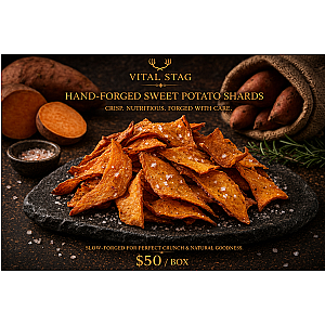 Hand-Forged Sweet Potato Shards