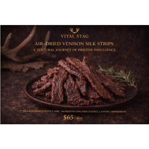 Air-Dried Venison Silk Strips