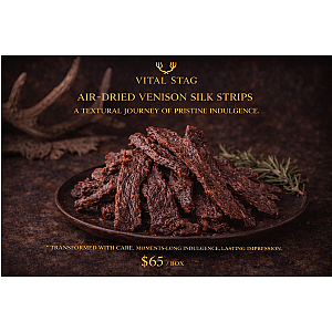 Air-Dried Venison Silk Strips