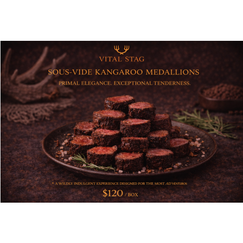 Sous-Vide Kangaroo Medallions