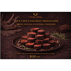 Sous-Vide Kangaroo Medallions