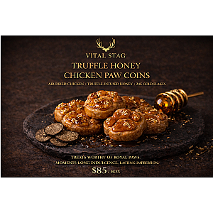 Truffle Honey Chicken Paw Coins